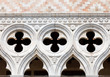 Detail of Doge Palace facade, Venice
