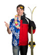Winter sport destination or restful tropical resort