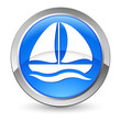 Segelboot - Button