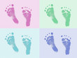 foot prints