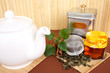 White teapot