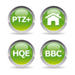 Pictos maison bbc, hqe, ptz
