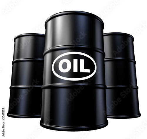 Illustration: Oil barrels and drum containers Oil barrels and drum containers