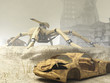 Arachnida mech on guard