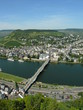 Blick von der Grevenburg auf die Mosel bei Traben-Trarbach