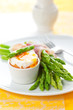 Asparagus ,egg and ham Asparagus ,egg and ham