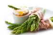 Asparagus ,egg and ham Asparagus ,egg and ham