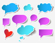 Speech bubbles