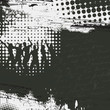 Dancing people grunge background Dancing people grunge background