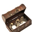 Truhe mit Geld