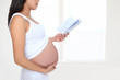 Pregnant Woman Reading