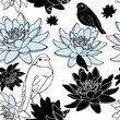 vector seamless floral background vector seamless floral background
