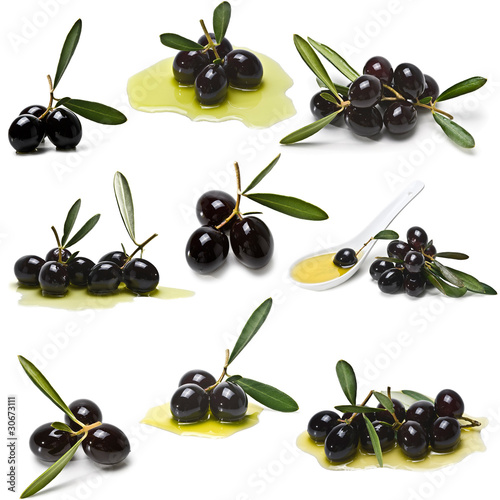 Foto: Black olives. Black olives.