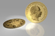 2 Golddukaten Franco Los 1915