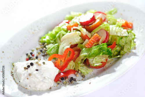 Photo: Lecker Salatteller Lecker Salatteller