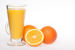 Refreshing fresh home made orange drink