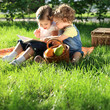 Children on picnic Children on picnic
