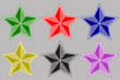 Vector: star set star set