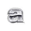 3d metal letters sketch - a. Eps10
