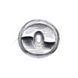 3d metal letters sketch - o. Eps10