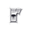 3d metal letters sketch - r. Eps10