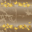 Grunge floral background. Grunge floral background.