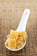 Candied ginger pieces