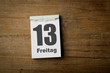 13 Freitag