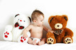 Boy and bears