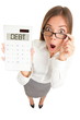Debt money problems woman Debt money problems woman