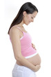 Foto: Pregnant woman (side view) Pregnant woman (side view)