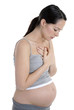 Foto: Pregnant woman heartburn Pregnant woman heartburn