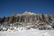 winter on high mountains
