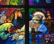 Alfons Mucha window, St. Vitus Cathedral, Prague Alfons Mucha window, St. Vitus Cathedral, Prague