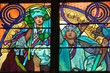 Alfons Mucha window, St. Vitus Cathedral, Prague