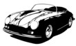 Vector hi-detailed car silhouette