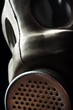 Nahaufnahme einer Gasmaske