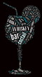 Wordcloud: goblet of bar words Wordcloud: goblet of bar words