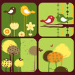 bird and tree