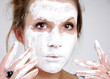 portrait with face mask