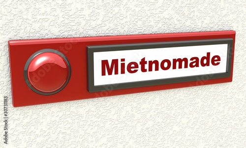 Illustration: Klingel Konzept - Mietnomade Klingel Konzept - Mietnomade