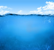 underwater scene
