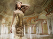 Photo: Fine art photo of a young fashion lady in a stylish interior Fine art photo of a young fashion lady in a stylish interior