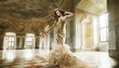 Photo: Fine art photo of a young fashion lady in a stylish interior Fine art photo of a young fashion lady in a stylish interior