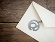 old mailing envelope and sign the e-mail