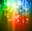 Magic Waterfall of lights