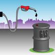 Gas pump nozzle