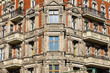 Detail of an old town house