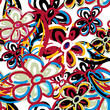 Bright flowers texture Bright flowers texture