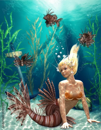 Illustration: mermaid 3 mermaid 3
